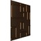 Ekena Millwork 19 5/8in. W x 19 5/8in. H Odessa EnduraWall Decorative 3D Wall Panel Covers 2.67 Sq. Ft. WP20X20ODCAB - alternate 6